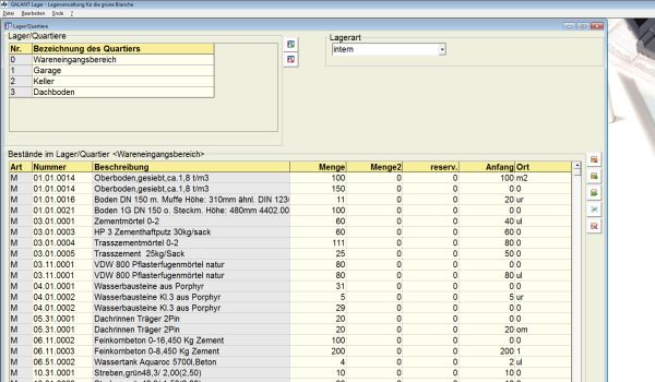 Lagerverwaltung